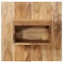Mesita de noche madera maciza de acacia 50x27x50