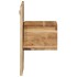 Mesita de noche madera maciza de acacia 50x27x50