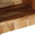 Mesita de noche madera maciza de acacia 50x27x50