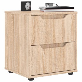 Mesilla de noche VISNES roble sonoma 45x40x50