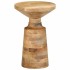 Mesa auxiliar madera maciza de mango Ø33x50