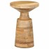 Mesa auxiliar madera maciza de mango Ø33x50