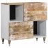 Aparador de madera maciza de mango 80x33,5x75