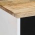 Aparador de madera maciza de mango 80x33,5x75