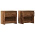 Mesitas de noche 2 uds madera contrachapada madera