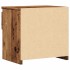 Mesitas de noche 2 uds madera contrachapada madera