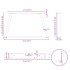 Patas para mesa de comedor forma V 2 uds blanco 50x(30-31,3)