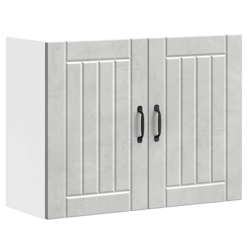 Armario de pared cocina Lucca madera contrachapada gris