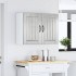 Armario de pared cocina Lucca madera contrachapada gris