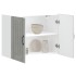 Armario de pared cocina Lucca madera contrachapada gris