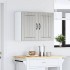 Armario de pared cocina Lucca madera contrachapada gris