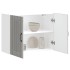 Armario de pared cocina Lucca madera contrachapada gris