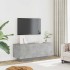 Mueble para TV contrachapada gris hormigón 100x35x40