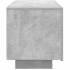 Mueble para TV contrachapada gris hormigón 100x35x40
