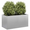 Jardinera 80x40x40 cm de acero galvanizado