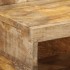 Mesita de noche madera maciza de mango 50x27x50