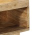 Mesita de noche madera maciza de mango 50x27x50