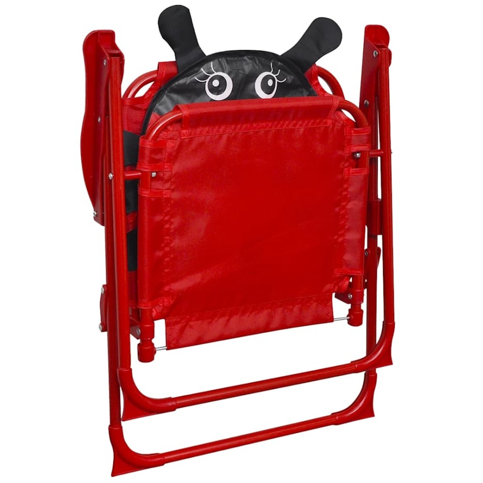 Set mesa y sillas de jardín infantil 3 pzas con sombrilla