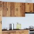 Armario de pared de cocina Porto madera vieja madera