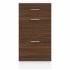 Armario bajo de roble marrón 40x46x81,5 cm madera de