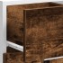 Armario bajo roble ahumado 40x46x81,5 cm madera de