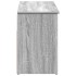 Banco zapatero madera de ingeniería gris sonoma 102x30,5x45