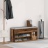 Banco zapatero madera ingeniería madera vieja 102x30,5x45