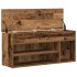 Banco zapatero madera ingeniería madera vieja 102x30,5x45
