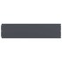Bordes césped 10 uds antracita 25x103 cm acero laminado