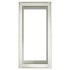 Jardinera acero blanco 40x80x80