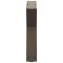 Patas para mesa centro 2 uds acero natural 30x(30-31,3)cm