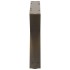 Patas para mesa centro 2 uds acero natural 60x(30-31,3)cm
