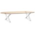 Patas para mesa de centro 2unidades acero blanco