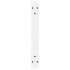 Patas para mesa de centro 2 uds acero blanco 60x(42-43,3)
