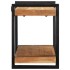 Estante de pared madera maciza de acacia 90x33x45