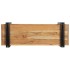 Estante de pared madera maciza de acacia 90x33x45