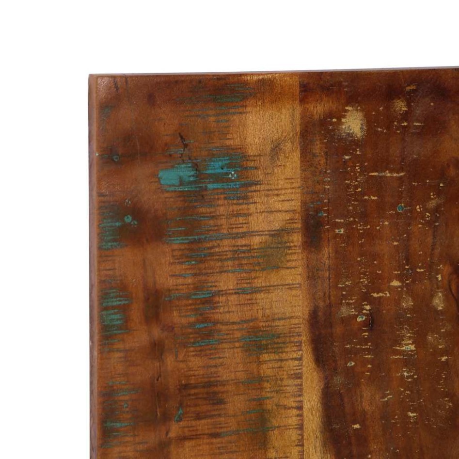 Cabecero de cama multicolor 140 cm madera maciza