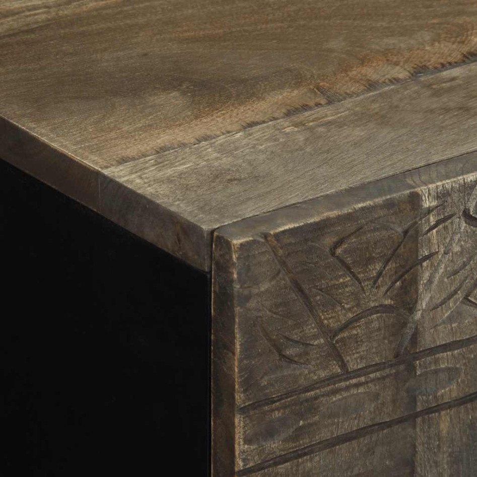 Mueble de baño madera maciza de mango 38x33x58