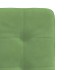 Sillas de comedor 2 unidades terciopelo verde