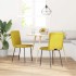 Sillas de comedor 2 unidades terciopelo