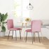 Sillas de comedor 2 unidades terciopelo
