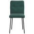 Sillas de comedor 2 unidades terciopelo verde