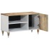 Mueble de TV madera maciza de mango 80x31,5x46