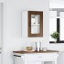 Armario pared cocina puerta de cristal Kalmar roble