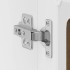 Armario pared cocina puerta de cristal Kalmar roble