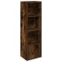 Estantería madera de ingeniería roble ahumado 31x24x102