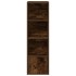 Estantería madera de ingeniería roble ahumado 31x24x102