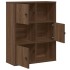 Estantería madera de ingeniería marrón roble 60x24x76,5