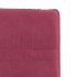 Sillas de comedor 2 unidades terciopelo rojo