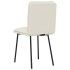 Sillas de comedor 2 unidades terciopelo